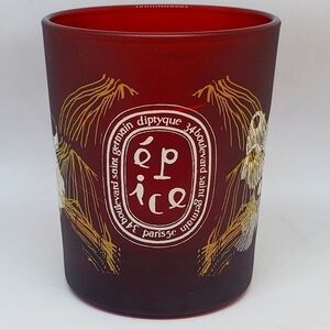 Empty Chistmas 2014 Diptyque Epice candle holder mini - rare